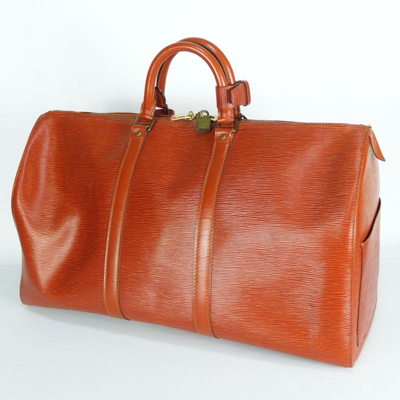 ルイ ヴィトン LOUIS VUITTON キーポル50 M42963 ボストンバッグ 旅行 