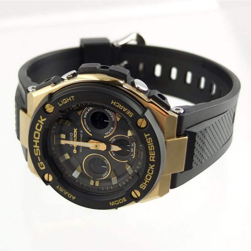 カシオ CASIO Gショック G-SHOCK Gスチール GST-W300G-1A9JF ソーラー  