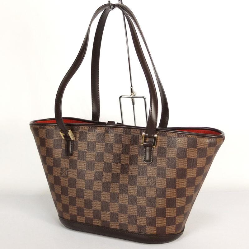 ルイ・ヴィトン　マノスクPM　エベヌ　N51121 ルイ ヴィトン LOUIS VUITTON マノスクPM トートバッグ N51121