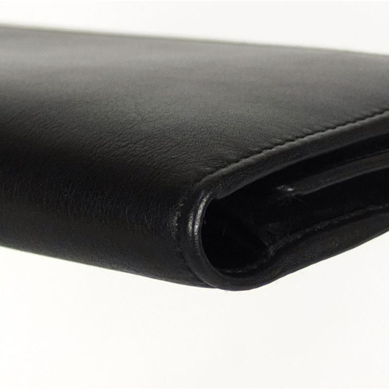 グッチ GUCCI 二つ折り長財布 030 2067 1615 ブラック レザー メンズ  