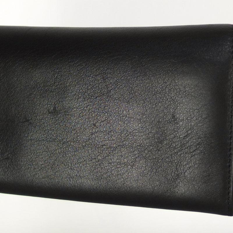 グッチ GUCCI 二つ折り長財布 030 2067 1615 ブラック レザー メンズ