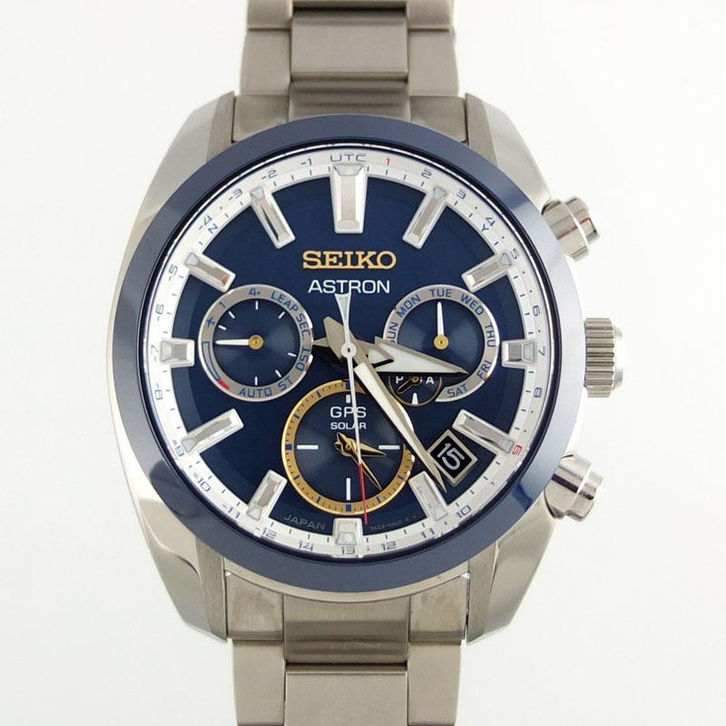 SEIKO アストロン GPS ソーラー 5x53-0aj0 ブルー 腕時計 【公式通販】