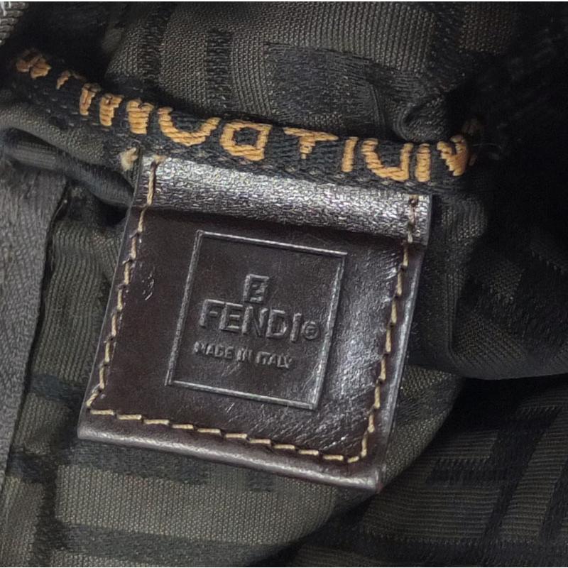 フェンディ FENDI ズッカ柄 ポーチ 小物入れ ブラウン ナイロン フェンディ FENDI ズッカ柄 ポーチ 小物入れ ブラウン ナイロン