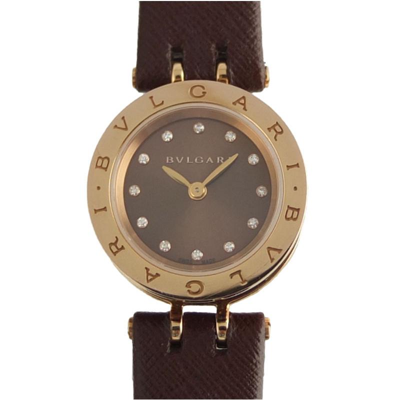 ブルガリ BVLGARI B-zero1 ビーゼロワン BZP23SG クォーツ 12Pダイヤ
