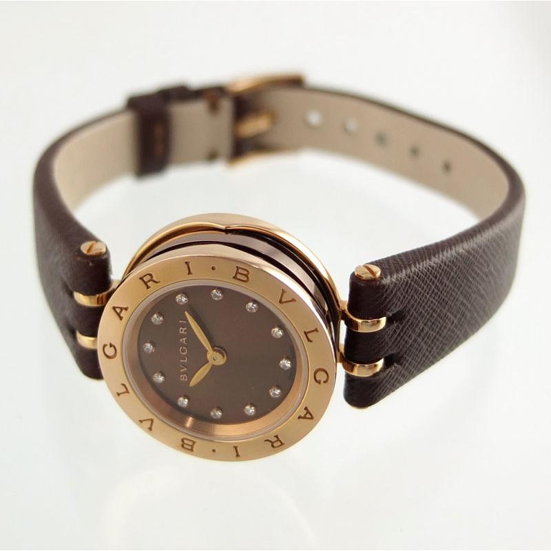 ブルガリ BVLGARI B-zero1 ビーゼロワン BZP23SG クォーツ 12Pダイヤ 