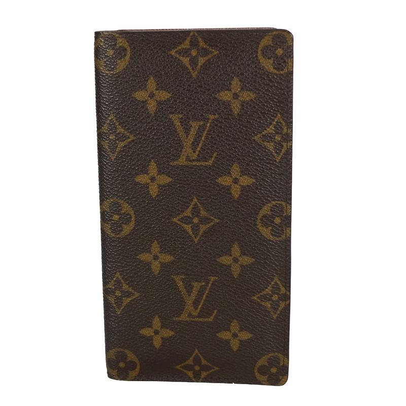 ルイヴィトン Louis Vuitton モノグラム ポルトバルール カルトクレディ M61823 長財布 2つ折り財布 メンズ【中古】 ルイ ヴィトン LOUIS VUITTON ポルト バルール カルト クレディ M61823