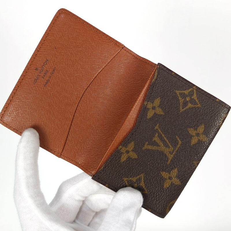 ルイ ヴィトン LOUIS VUITTON アンヴェロップ カルト ドゥ ヴィジット M62920 カードケース　名刺入れ　モノグラム 【中古】｜repawn｜04