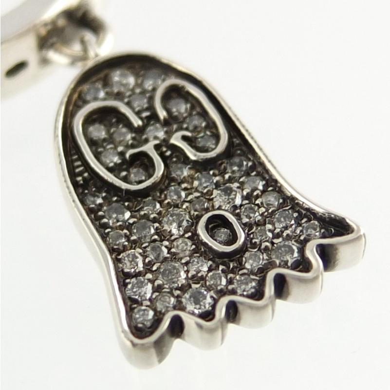 GUCCI グッチ ゴースト ダイヤモンド パヴェ リング SV925 10号 GUCCI グッチ ゴースト ダイヤモンド パヴェ リング SV925 10号