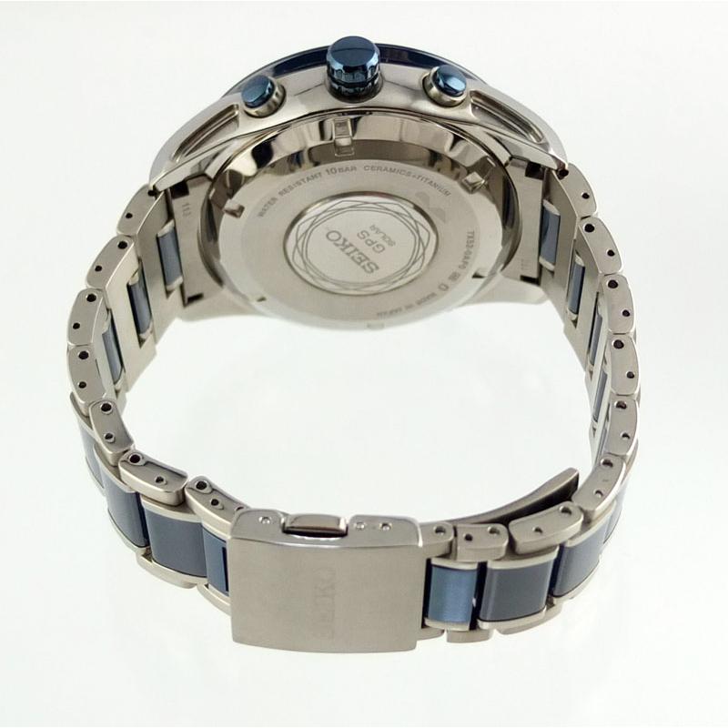 セイコー SEIKO アストロン SBXA019 7X52-0AF0 ソーラーGPS ブラック 