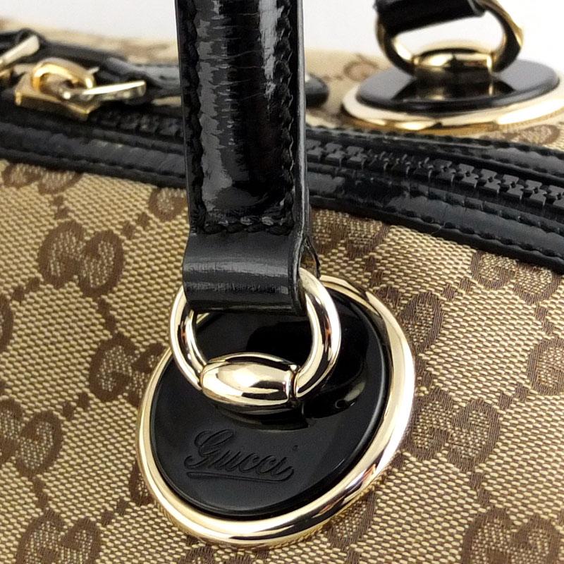 【美品】GUCCI GGキャンバス ハンドバッグ ベージュ 綺麗め グッチ GUCCI GGキャンバス ハンドバッグ 203526 ミニボストンバッグ
