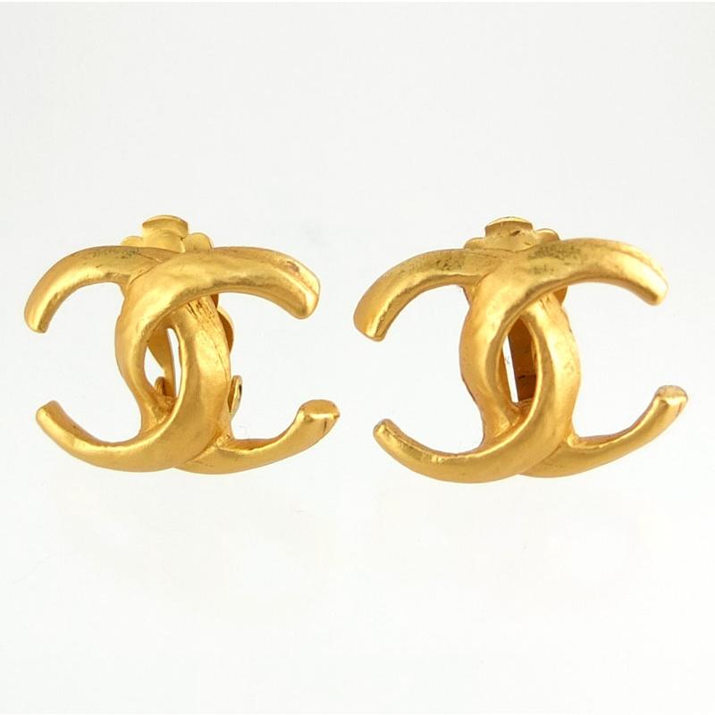 シャネル CHANEL ココマーク イヤリング 00T ゴールド メタル  