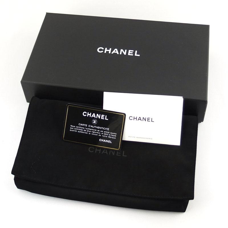 シャネル CHANEL 19 ロングフラップ ウォレット 二つ折り長財布 AP0955  