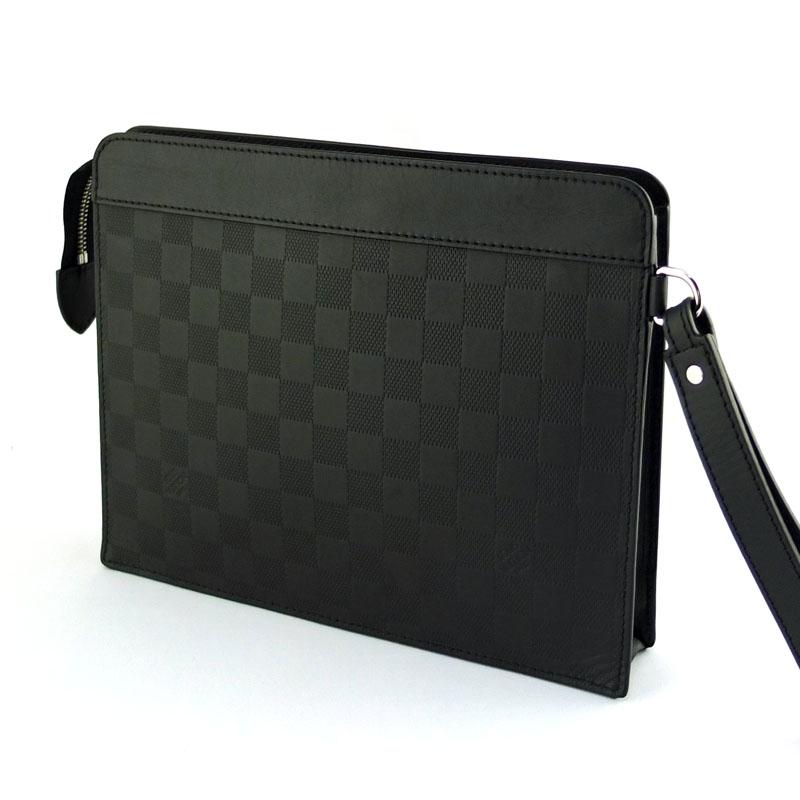 ルイ ヴィトン LOUIS VUITTON スタンド ポーチ N60450 クラッチバッグ  