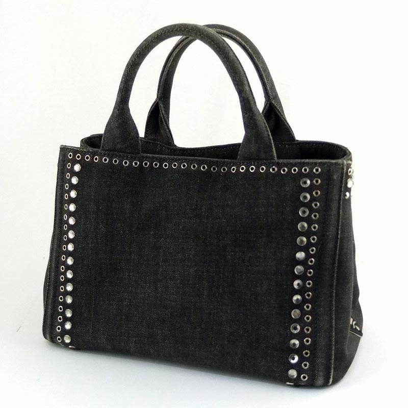 プラダ PRADA カナパ ビジュー 2WAYバッグ BN2439 ハンドバッグ トート
