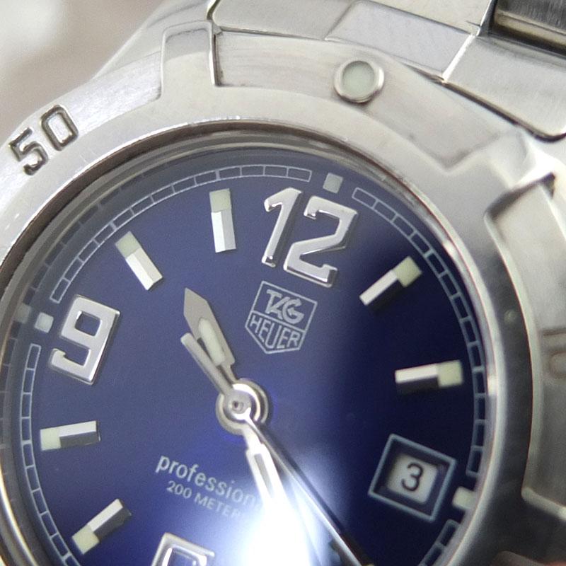 タグホイヤー TAG HEUER エクスクルーシブ WN1312.BA0313 クォーツ ブルー文字盤 レディース腕時計 SS 【中古】｜repawn｜07