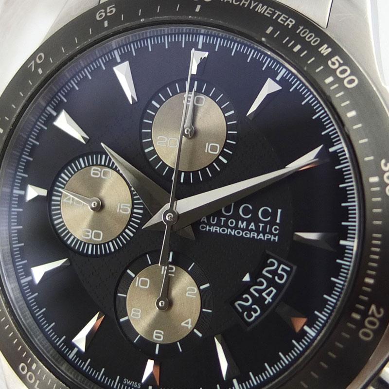 グッチ GUCCI Gタイムレス クロノグラフ YA126214 126.2 自動巻  