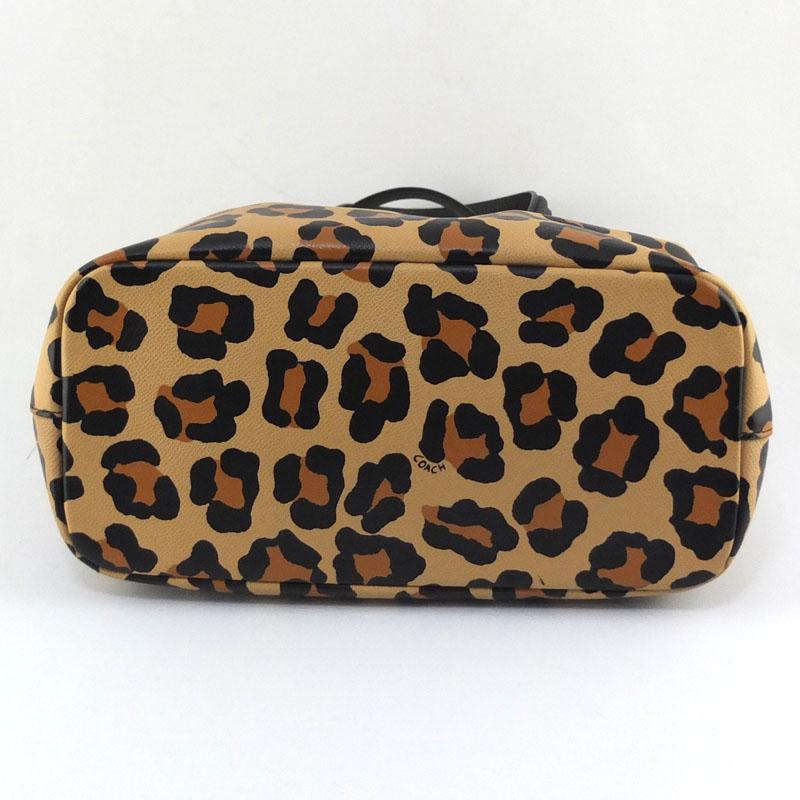 コーチ COACH 2WAYバッグ 34773 レオパード ショルダーバッグ PVC
