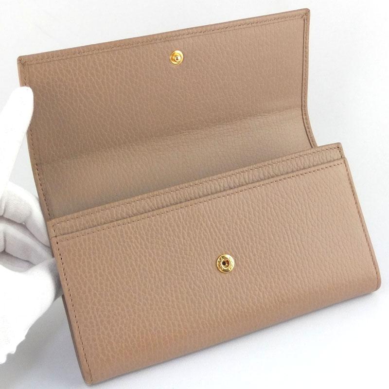 グッチ GUCCI GGマーモント レザー コンチネンタルウォレット 456116 