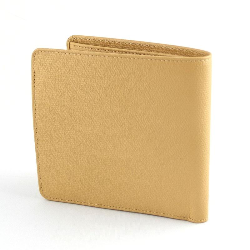 シャネル CHANEL ココボタン 二つ折り財布 A20901 ベージュ レディース  