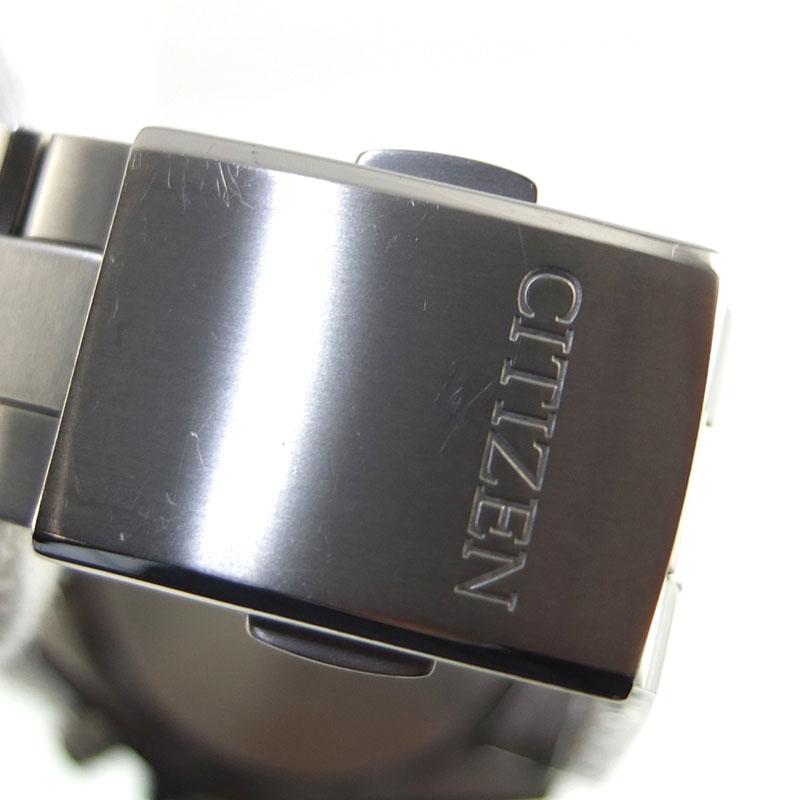 シチズン CITIZEN アテッサ エコドライブ H610-T024564 チタン ブルー文字盤 メンズ腕時計 【中古】｜repawn｜10