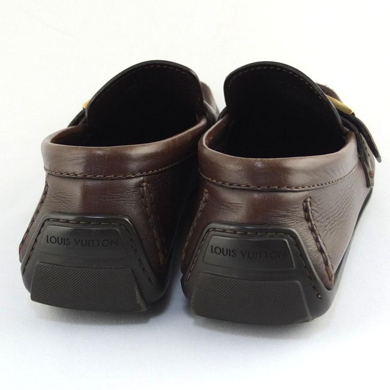 ルイヴィトン ローファー ドライビングシューズ　ブラウン ルイ ヴィトン LOUIS VUITTON ローファー ドライビングシューズ