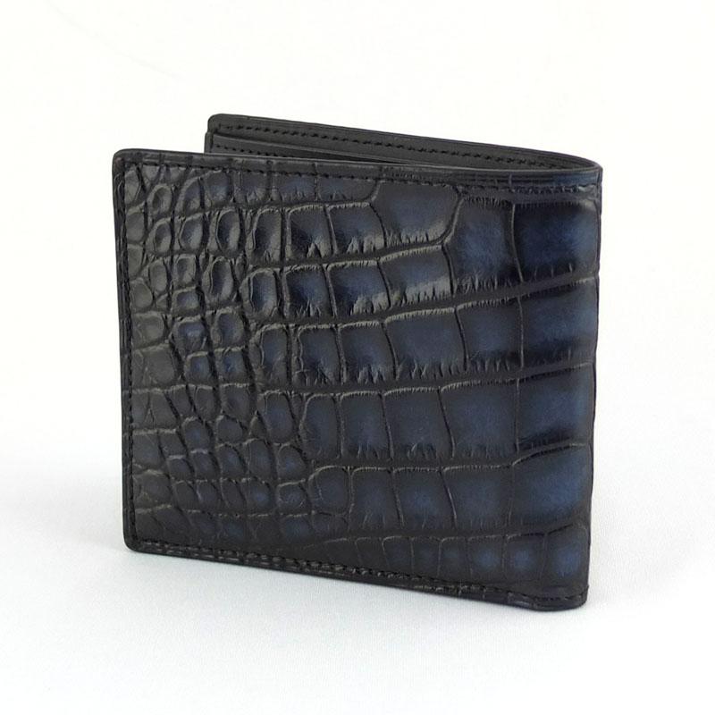 ベルルッティ　マコレ　アリゲーター　新品未使用 ベルルッティ Berluti マコレ 二つ折り財布 札入れ アリゲーター