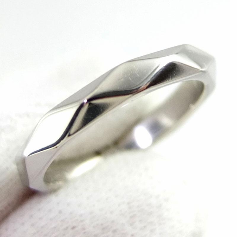 ブシュロン BOUCHERON ファセット ソリテール リング PT950