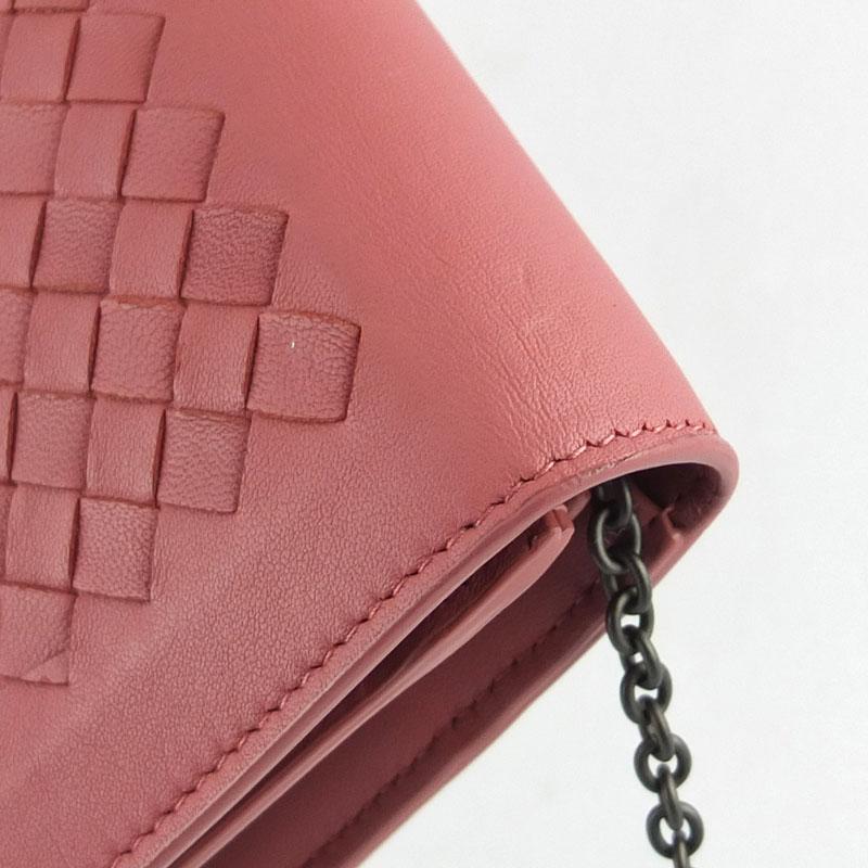 ボッテガ ヴェネタ BOTTEGA VENETA チェーンウォレット ショルダー  