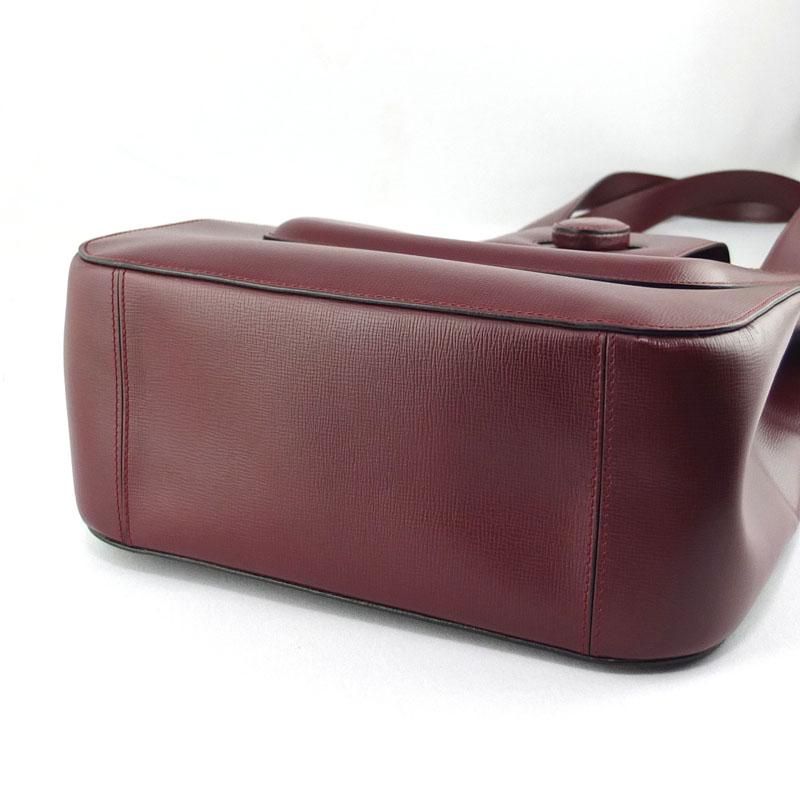 カルティエ CARTIER マストライン ショルダーバッグ ターンロック