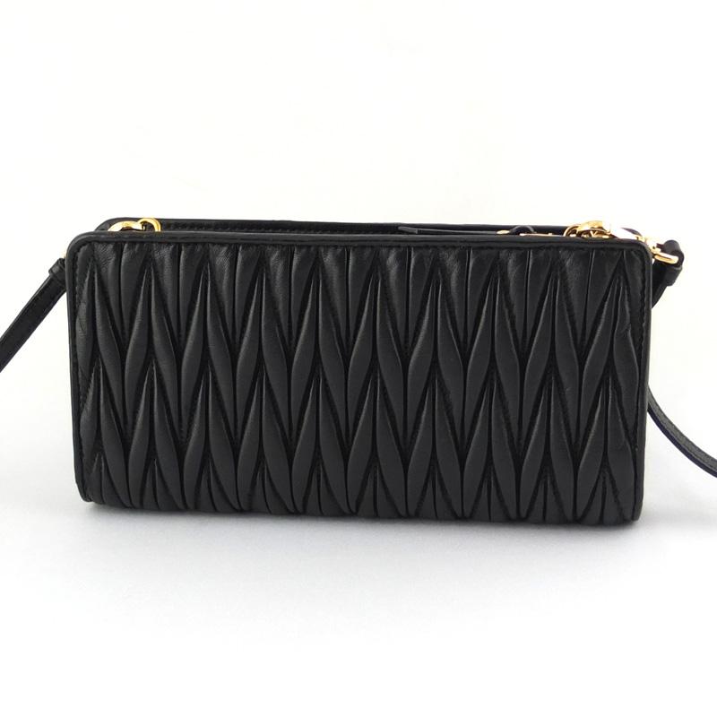 ミュウミュウ MIUMIU ショルダー ウォレット 5DH008 マテラッセ