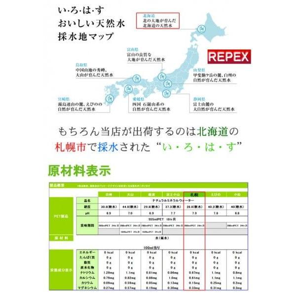 送料無料(地域限定) 【 北海道限定 】 い・ろ・は・す I LOHAS ハスカップ 540ml × 24本 コカコーラ ミネラルウォーター ご当地 いろはす イロハス | い・ろ・は・す | 10