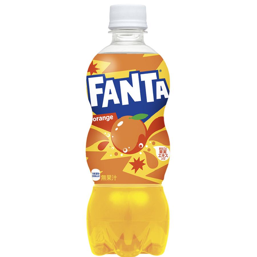 ファンタ オレンジ 500ml PET × 24本 ※2ケースご注文で920円引・ご注文