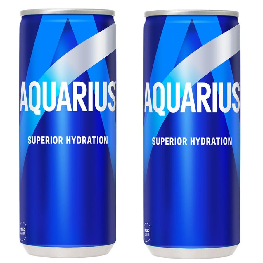 アクエリアス AQUARIUS 250g缶 × 30本 1ケース ※ 2ケースご注文で940円