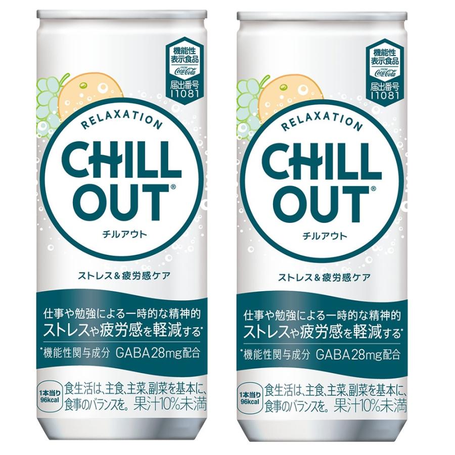 CHILL OUT チルアウト　250ml 45本 CHILL OUT（チルアウト）リラクゼーションドリンク 250ml 1箱