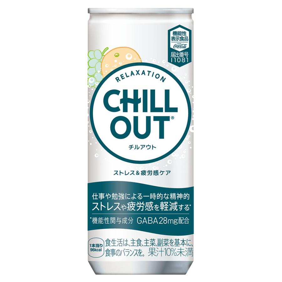 『Chill Out Cafe』シリーズ4枚セット アクエリアス 3ケースセット 機能性表示食品 チルアウト ストレス&疲労