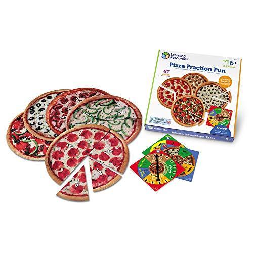 ラーニングリソーシズ 算数教材 分数ゲーム ピザ 6歳から LER5060 正規品 ボードゲーム 売れ筋がひ贈り物！