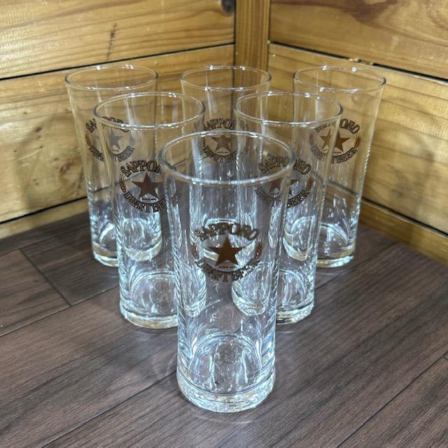 新品】SAPPORO/サッポロ DRAFTBEER ドラフトビア 240型 タンブラー 6点 