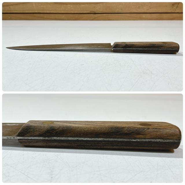 中古】京都有次 包丁 3本セット 訳あり品 ペティナイフ 出刃庖丁
