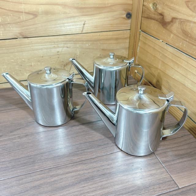 遠藤商事 【未使用・保管品】遠藤商事 業務用 ユーポット UPOT 小 箱付 18-8ステンレス 日本製 GYC01003 3点セット ...