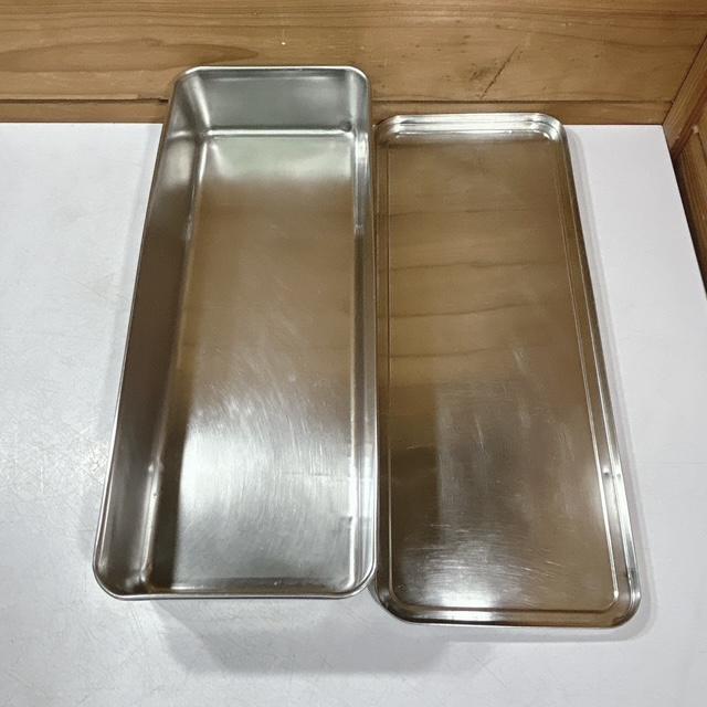 中古】業務用 ステンレス バット 調味料入れ 薬味入れ S号×8点 大型