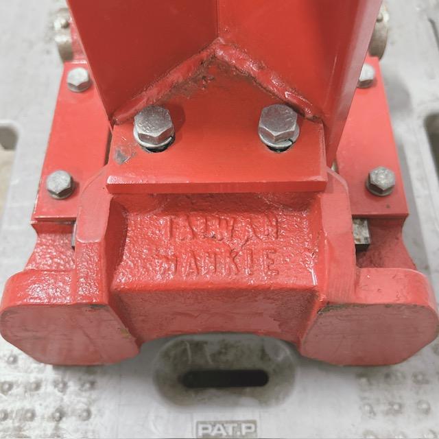 アングルカッター 冷延鋼板 L型アングル 切断機 手動式 台湾製 Lアングル　移動式 中古】アングルカッター 冷延鋼板 L型アングル 切断機 手動式 台湾製