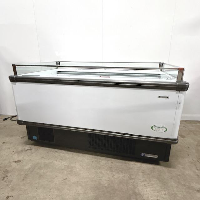 中古】SANDEN/サンデン 業務用 冷凍用ショーケース 両面平型オープン 