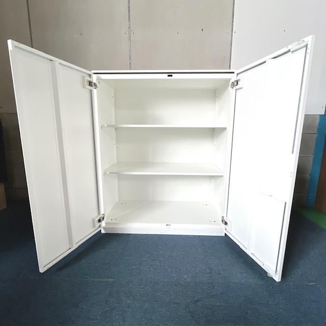 okamura 両開き 書庫 鍵付き W90×D45×H105cm ローキャビ 2025年最新