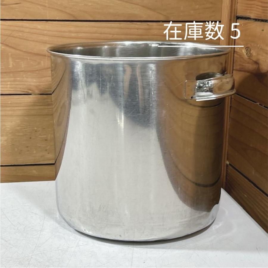中古】Clover/クローバー ステンレス 寸胴鍋 ストックポット 22cm φ225 