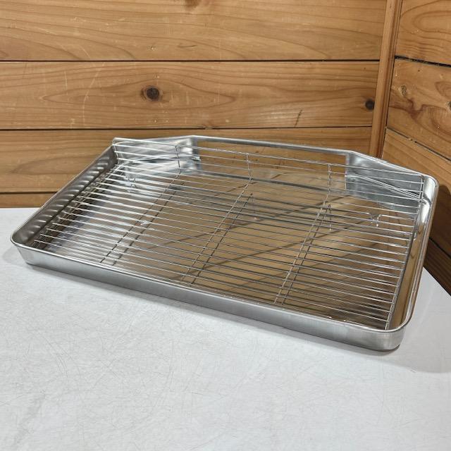 中古】業務用 フライヤー用 油切り 油切り板 あぶらきり W510×D310