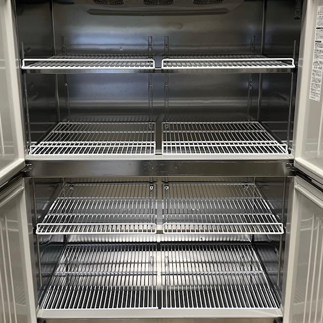 【中古】HOSHIZAKI/ホシザキ 業務用冷蔵庫 縦型冷蔵庫 W1,200×D800×H1,910(mm) HR-120A-ML 2021年製の画像