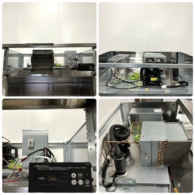 【中古】HOSHIZAKI/ホシザキ 業務用冷蔵庫 縦型冷蔵庫 W1,200×D800×H1,910(mm) HR-120A-ML 2021年製の画像
