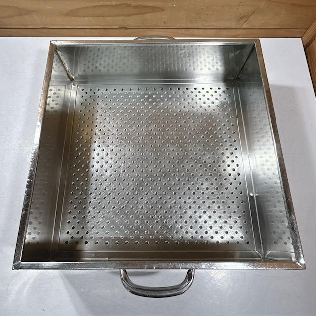 中古】業務用 ステンレス蒸し器 角型ステンレス蒸し器鍋 業務用蒸し器