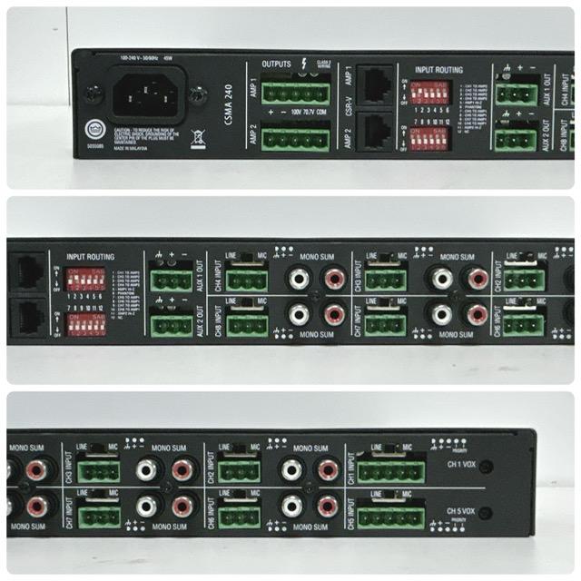 【中古】JBL/ジェービーエル JBL PROFESSIONAL ミキサー内蔵パワーアンプ DRIVECORE CSMA240_7