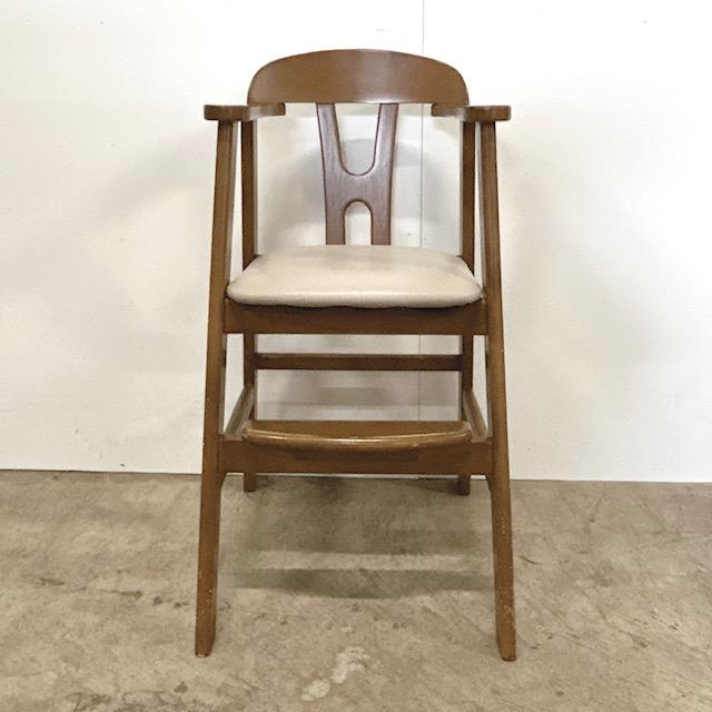 中古】TOYO FURNITURE/東洋ファニチャー 乳幼児用 ハイチェアー 木製 